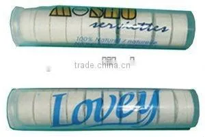 2017 Plastic TubeMagic Wet Compressed Facial Coin Tissue photo-3