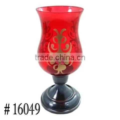 Table Decorative For Candle Light Dinner Hurricane Candle Holder photo-3