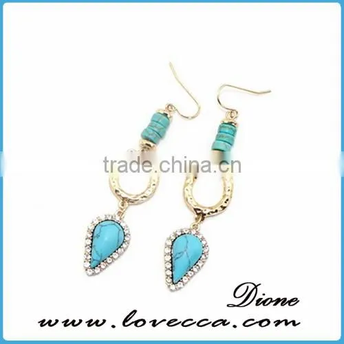 Wholesale Jewelry Newest DesignTurquoise Dangle Earring photo-3
