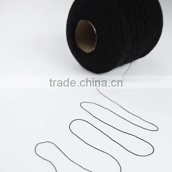 Black Spandex Elastic Thread 100# Latex Rubber Yarn photo-4