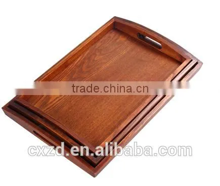 Chinese Style Wooden Cutlery Tray photo-4