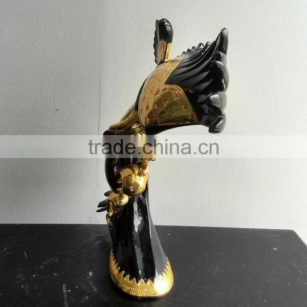 Polyresin Hawk Statue photo-6