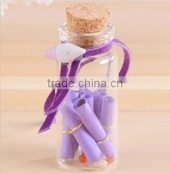 Special Glass Large Heart-shaped Wishing Bottle Creative Storage Bottles photo-2