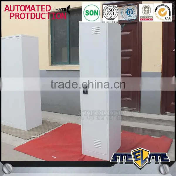 Metal Cabinet Single Door Clothes Locker Steel Wardrobe photo-6
