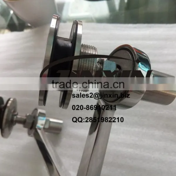JINXIN Four Arm 304/316 Stainless Steel Rib Glass Spider for Curtain Wall System photo-3