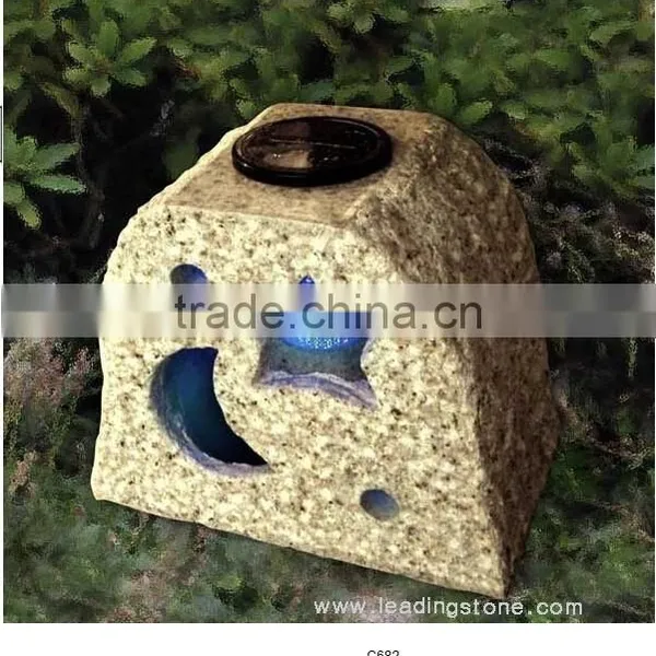 Granite Chinese Stone Lantern/garden Led Lantern photo-3