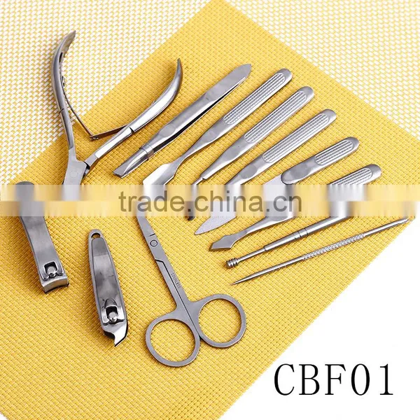 Factory Price Hot Sale Promotional Gift Manicure Set Nail Clipper Beauty Set With Beautiful Case photo-4