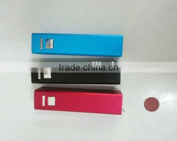 2600mAh Cuboid Shape Portable Metal Power Bank photo-4