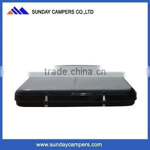 Camping 4x4 Top Roof Rack Roof Tent Car Hard Floor Camper Trailer Top Tent photo-3