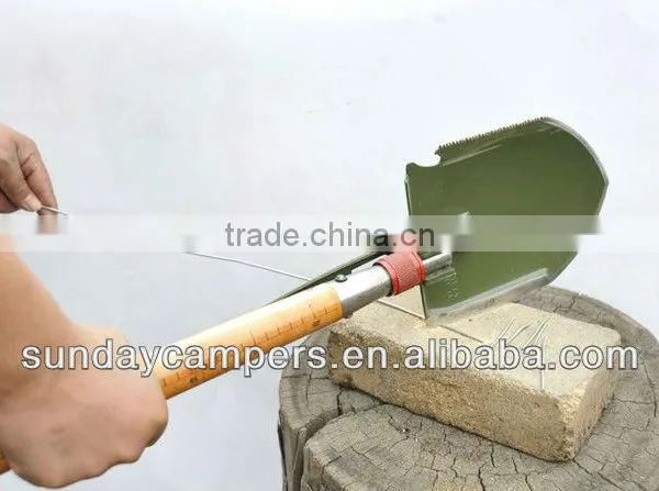 Digging Tools Stainless Steel Shovel Folding Camping Shovel photo-5