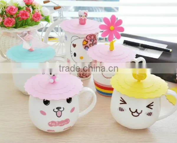 Silicone Cup With Lid Colored Cup Lids Cup Silicone Lid photo-3