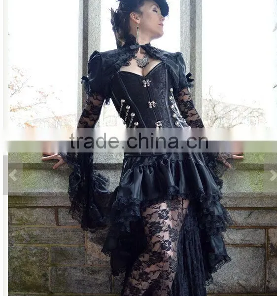 Hexin Fashion No MOQ Limited Steampunk Corset Wholesale photo-2