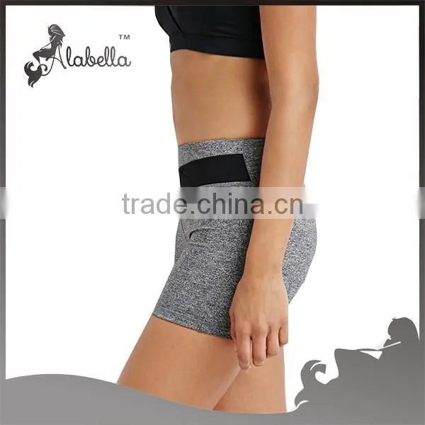 Wholesale Normal Heathered Shorts of Yoga Wear Sports Wear photo-2
