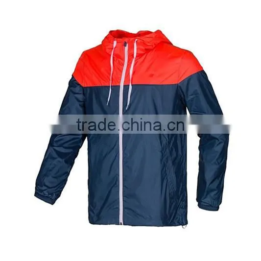 Cannda 100% Nylon Mens Windbreaker Jacket Custom photo-2