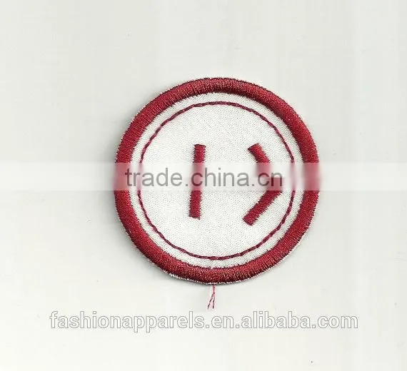 Custom High Quality Embroidered Zodiac Patch for Clothes Embroidery Patch Made in China Choose Size/color photo-3