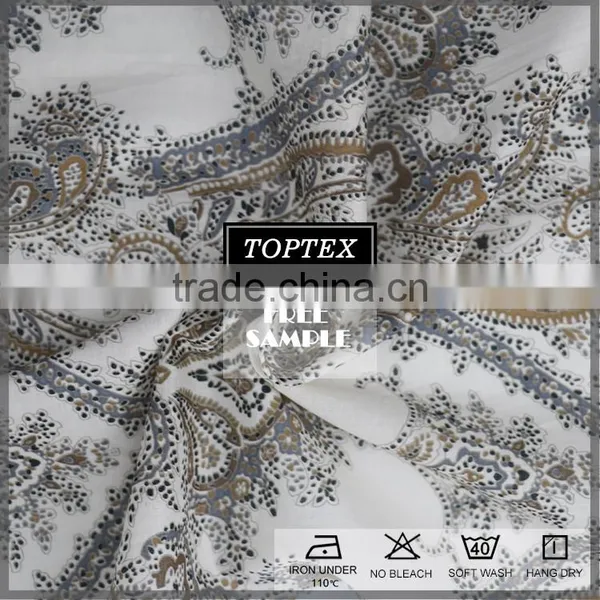 100%cotton Printed Voile Fabric photo-2