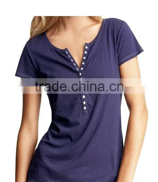 Womens Button Down T-shirts photo-2