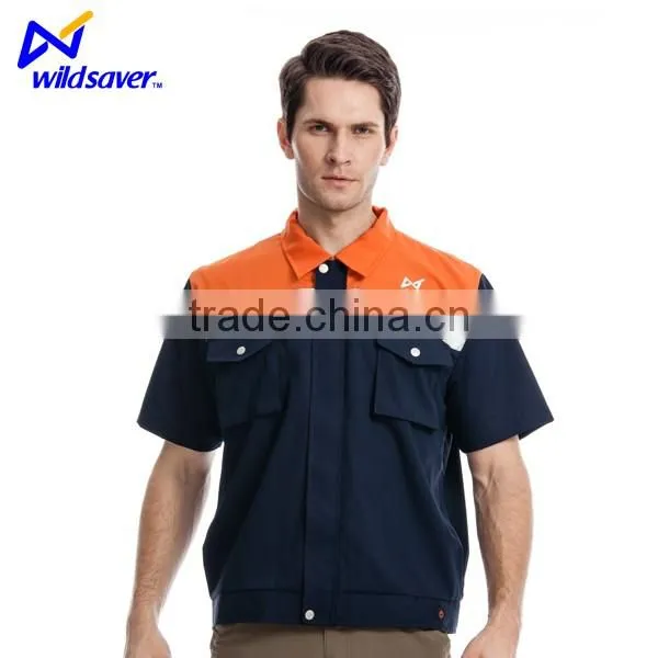 Reflective Work Shirts/led Flashing Workwear/safety Work Uniform photo-3