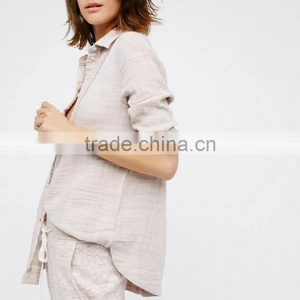 2017 New Arrival Fashion Top Quality Comfortable Cotton Shirt photo-4