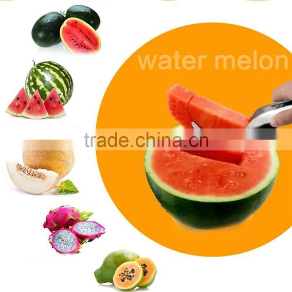 Stainless Steel Melon Slicer Watermelon Knife Melon Cutter Corer Server Splitter Cantaloupe Cutting Seeder Slicer Scoop KC1343 photo-5