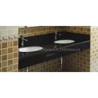 Supply Black Granite Countertop and Vanity Top
