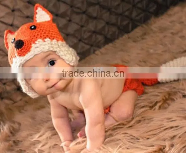 Baby Boy Girl Christmas XMAS Party Fox Costume Dress Outfit Cloth Gift+HAT Set photo-6