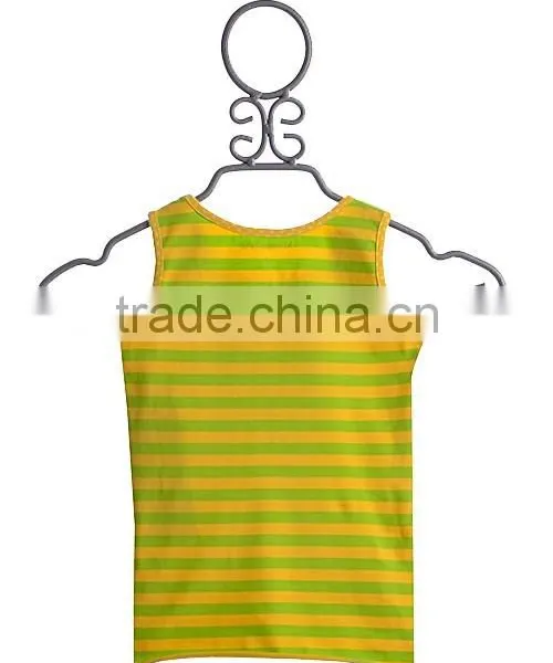 Pictures of Girls Cotton Tops Ruffle Boutique Clothing Girls Ruffle Top 2017 photo-2