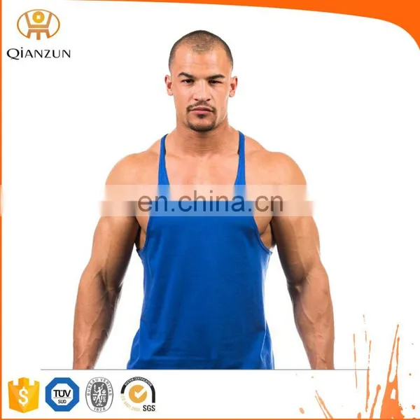 Mens Wholesale Blank Stringer Tank Top Custom photo-3