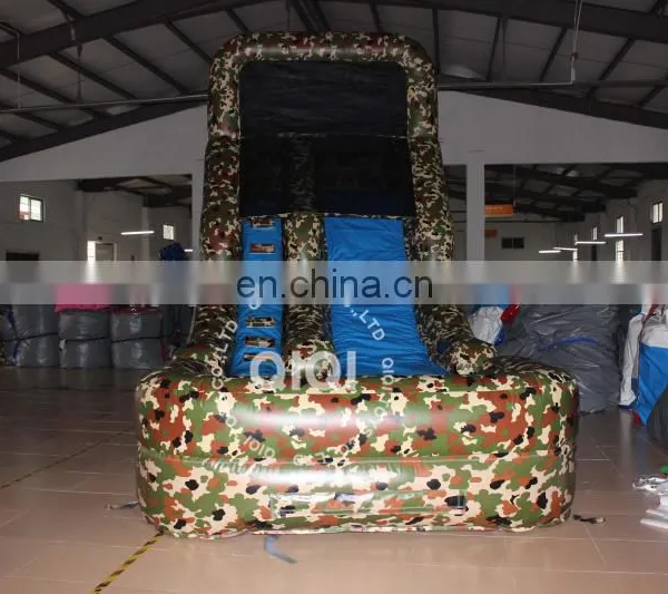 Military Camouflage Water Slide Inflatable Price photo-2