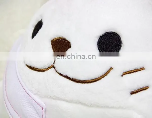 Custom White Nurse Smill Dollphin Plush Stuff Toy photo-3