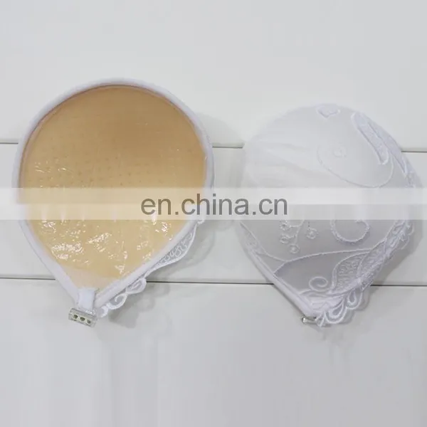 ES6627 Golden Wholesale Fashion Sexy Lace Invisible Push up Silicone Free Bra photo-4