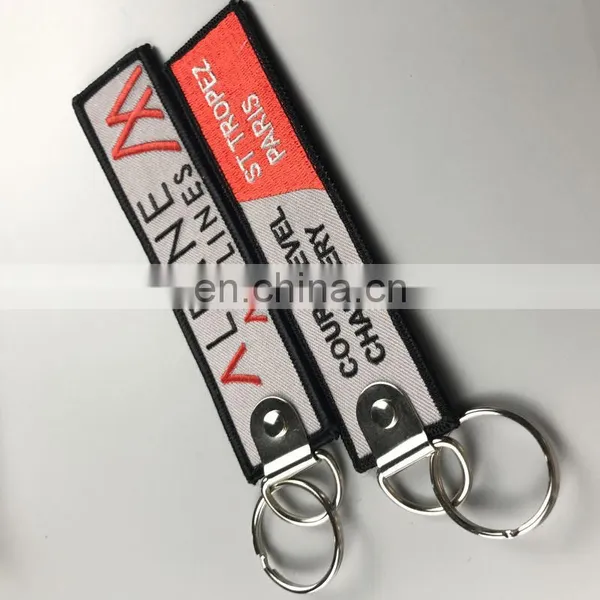 Customized Cheap Fashion Embroidery Keychain photo-2