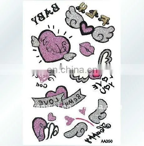 Butterfly Glitter Tattoo