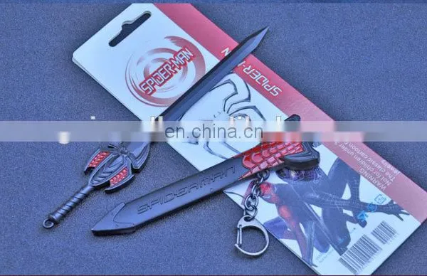 Fashion Anime Keychain, Spiderman Anime Cosplay Weapons photo-5