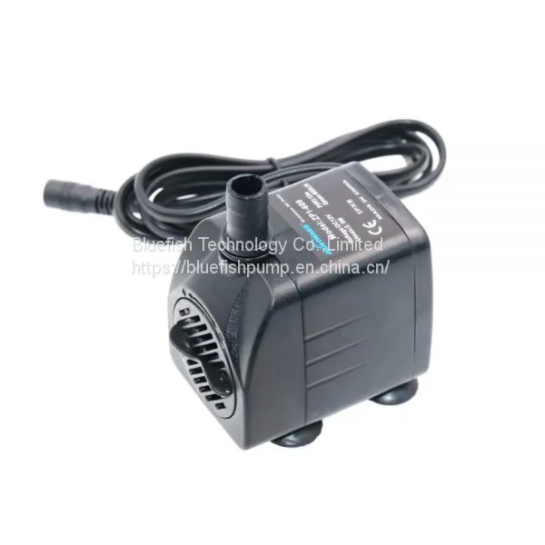 DC 12V Flow 420L/H Brushless Durable Pond Landscapes Garden Watering Pumps photo-5