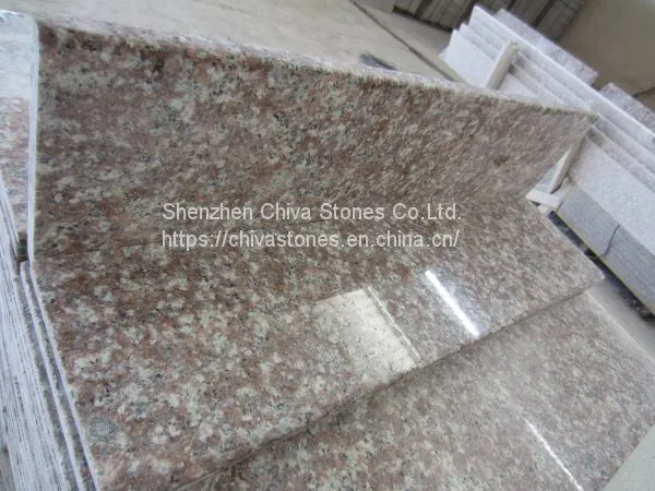 G687 Peach Red Granite Stone Tiles Slabs photo-3