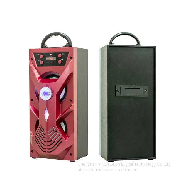2018 Trending Led Light High Quality Outdoor Blue Tooth Speaker With Karaoke Function and Remote Control photo-2