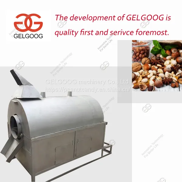 Multi-functional Groundnut Almond Roasting Machine for Sale in Plant