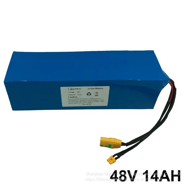 Lithium Battery Pack 48v 14ah for Electric Bike