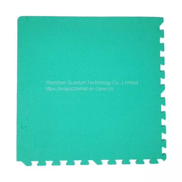 QT MAT Non-toxic Odorless Formamide Below 200PPM 24in x 24in 4pcs/set EVA Foam Puzzle Exercise Play Centre Mat With Borders photo-2
