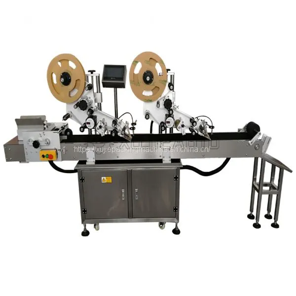 Automatic Plastic Bag Adhesive Sticker Flat Surface Pagination Labeling Machine for Tags