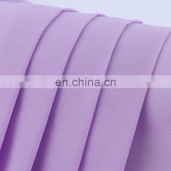 100D High Twist Summer Fashion Chiffon Dress 100% Polyester Chiffon Fabric photo-6