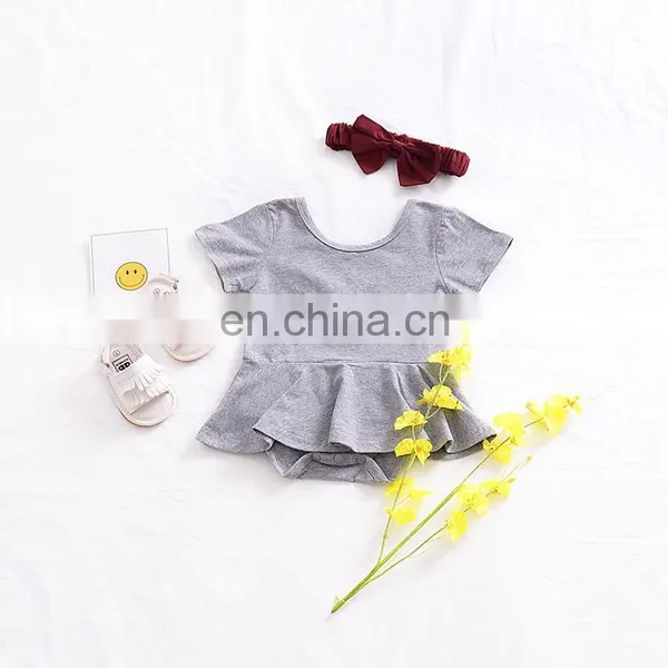 New Fashion Infants & Toddler Clothes Summer Baby Cotton Princess Girls Dress Romper photo-3