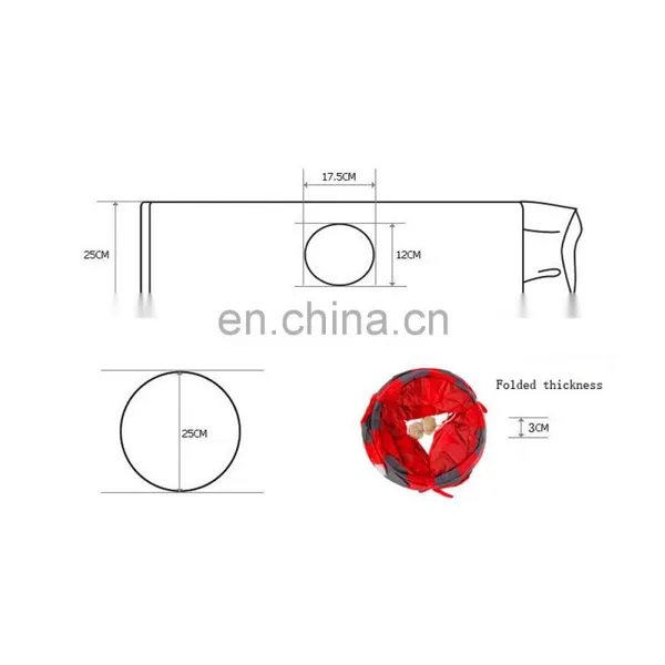 Hot Sale High Quality J0310 Wholesale Cat Toys Cat Tunnel Pet Toys photo-3