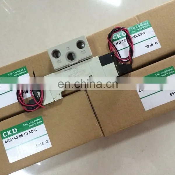 CKD Solenoid Pneumatic Valves 4GE140-06-E2AC-3 photo-4