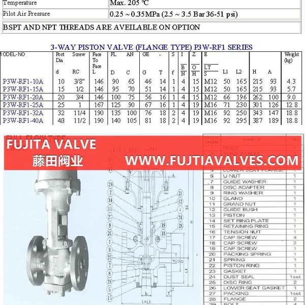 P3W FUJITA VALVES photo-2