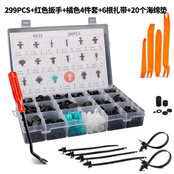 Plastics Fasteners Plastic Auto Body Rivets Plastic Bumper Push Pins photo-2