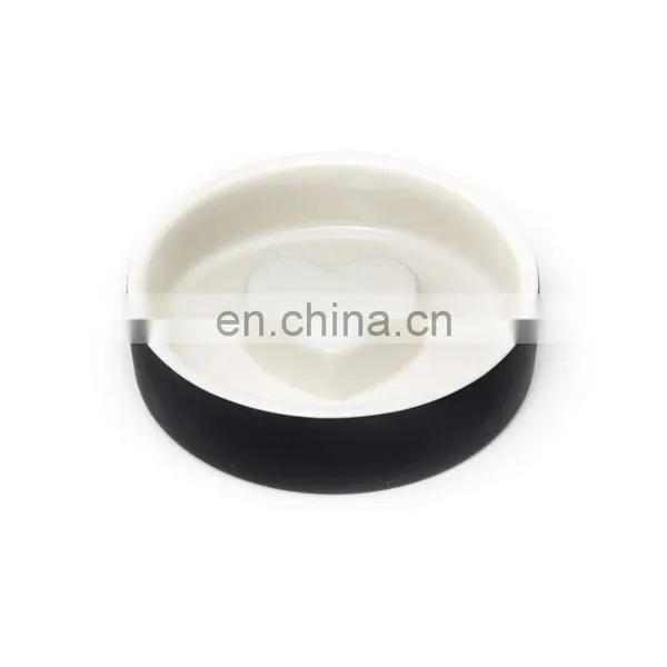 Custom Logo Cute Cheap Personalized Design Outdoor Modern Ceramic Slow Food Dog Eating Water Cats Dogs Bowl photo-3
