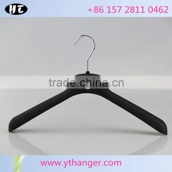 Grey Plastic Hanger With Rubber Coated Rubber Hanger for Clothes photo-2