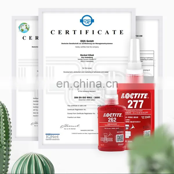 Threadlocker Glue New Loctiter 262 242 243 222 263 271 272 277 290 Screw Adhesive Anaerobic Glue Anti-loose Seal Thread Lock 50m photo-4